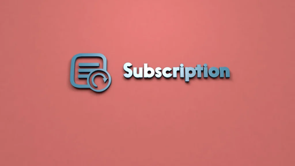 Subscription logo